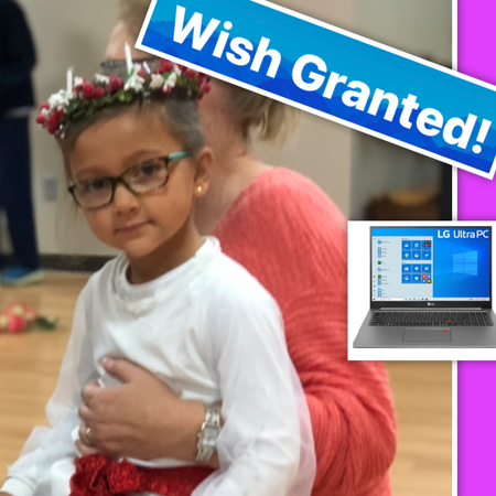🌟 WISH GRANTED FOR FAMILY WORRY WART. NO HAND-ME-DOWNS FOR LITTLE HUTTON TODAY!🌟